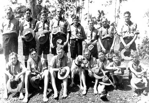 Geebung-Zillmere Scouts of 1938